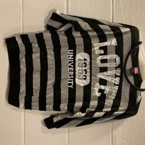 Love stripped shirt